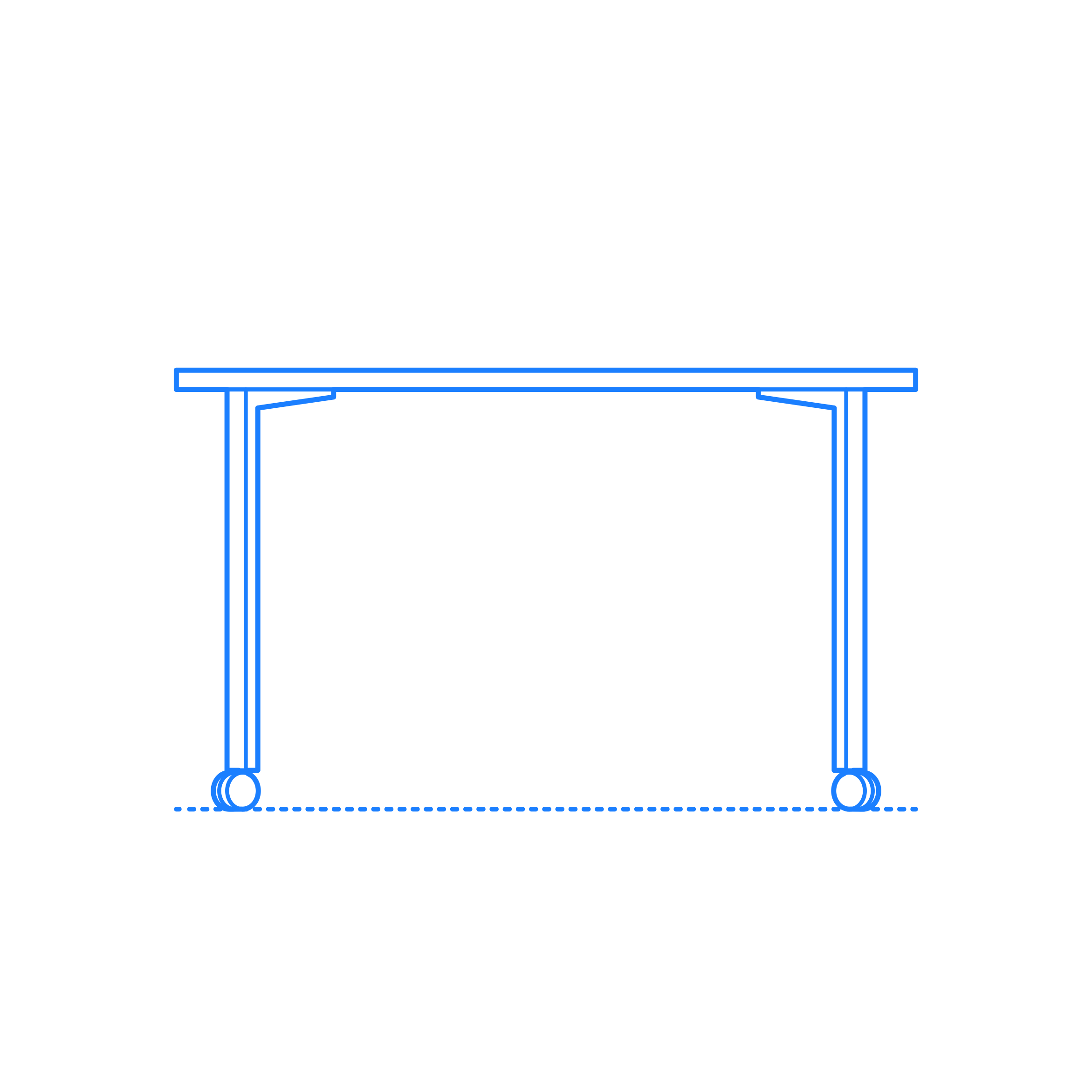 Furniture Conference Tables Everywhere Table Square Post Leg Outline Svg File Free Vectors